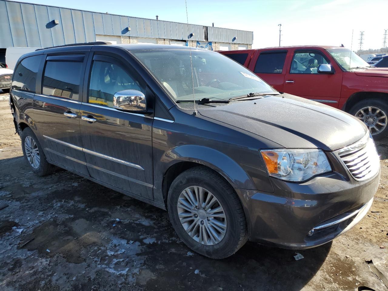 2016 Chrysler Town & Country VIN 2C4RC1CG9GR189051 Copart auction photo, rear end damage thumbnail 4