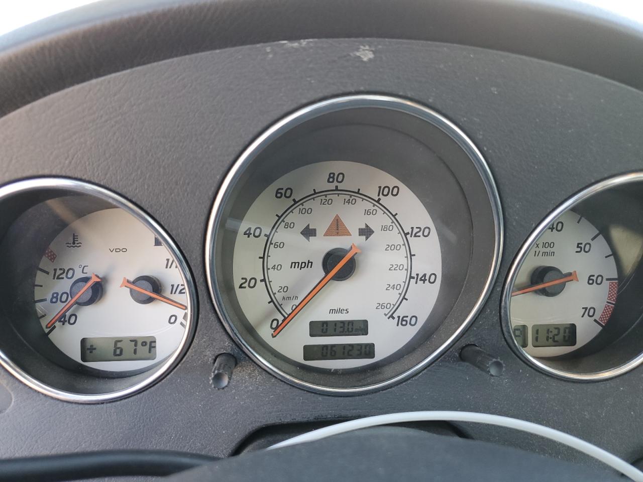 2001 Mercedes-Benz SLK-klasse VIN WDBKK65F91F187271 Copart auction photo, front end damage thumbnail 9