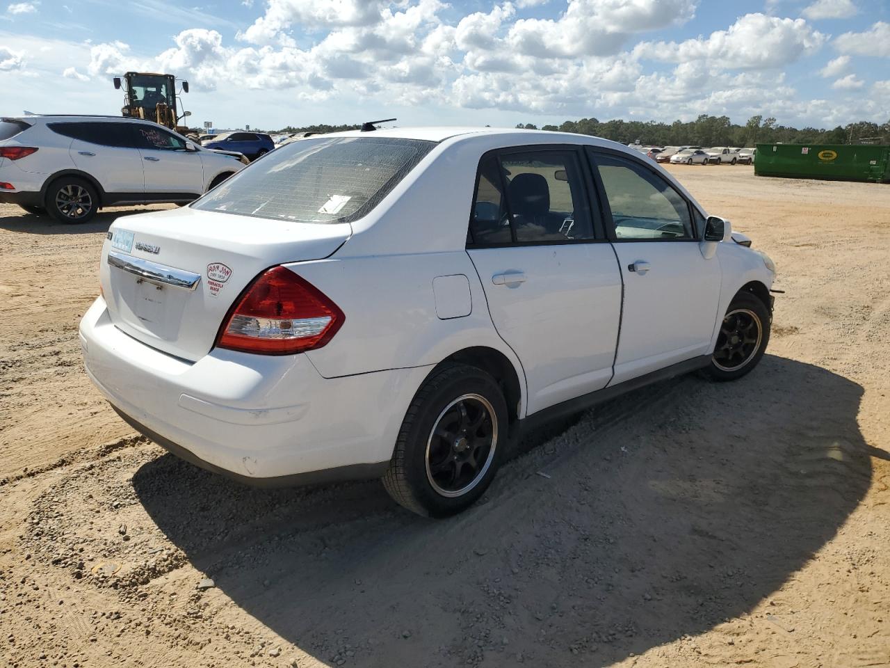 2010 Nissan Versa VIN 3N1BC1AP6AL380261 Copart auction photo, front end / minor dent/scratches damage thumbnail 3