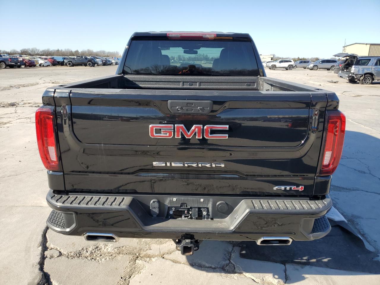 2021 GMC Sierra VIN 3GTP9EEL0MG407872 Copart auction photo, vandalism / missing/altered vin damage thumbnail 6