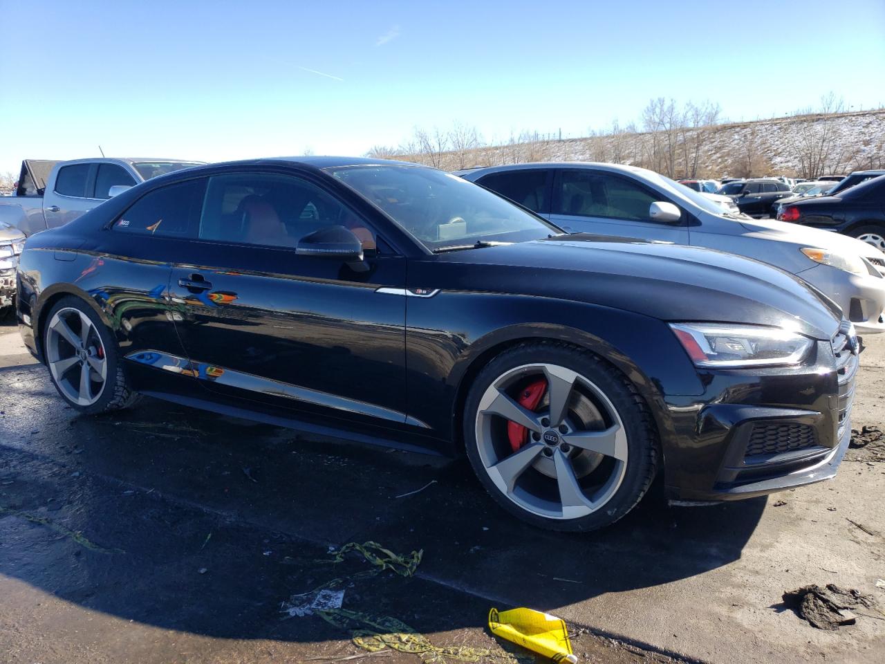 2019 Audi RS5 VIN WAUP4AF52KA063235 Copart auction photo, hail / side damage thumbnail 4