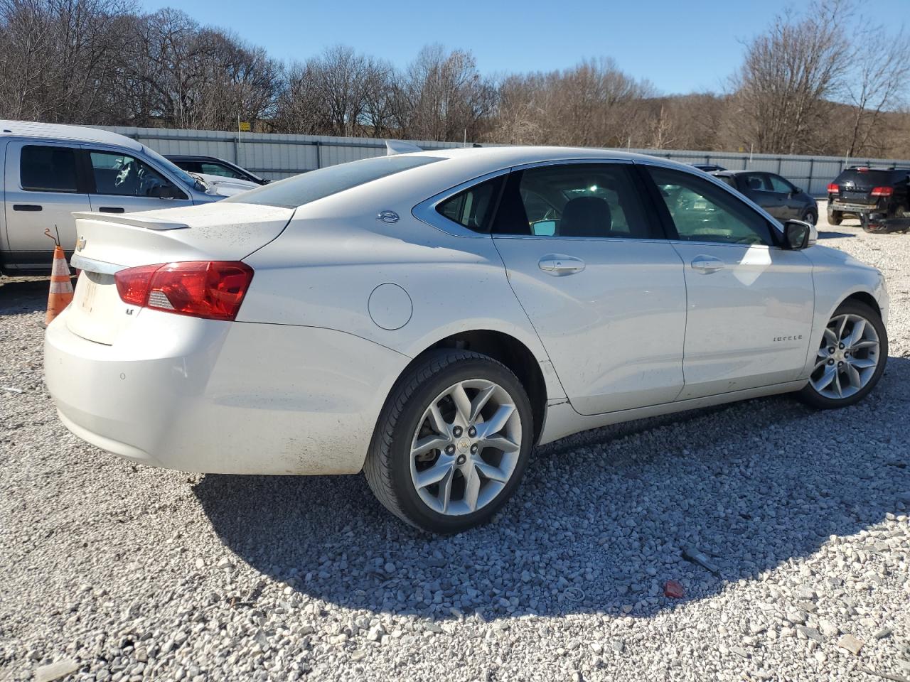 2016 Chevrolet Impala VIN 2G1115S37G9166630 Copart auction photo, front end / side damage thumbnail 3