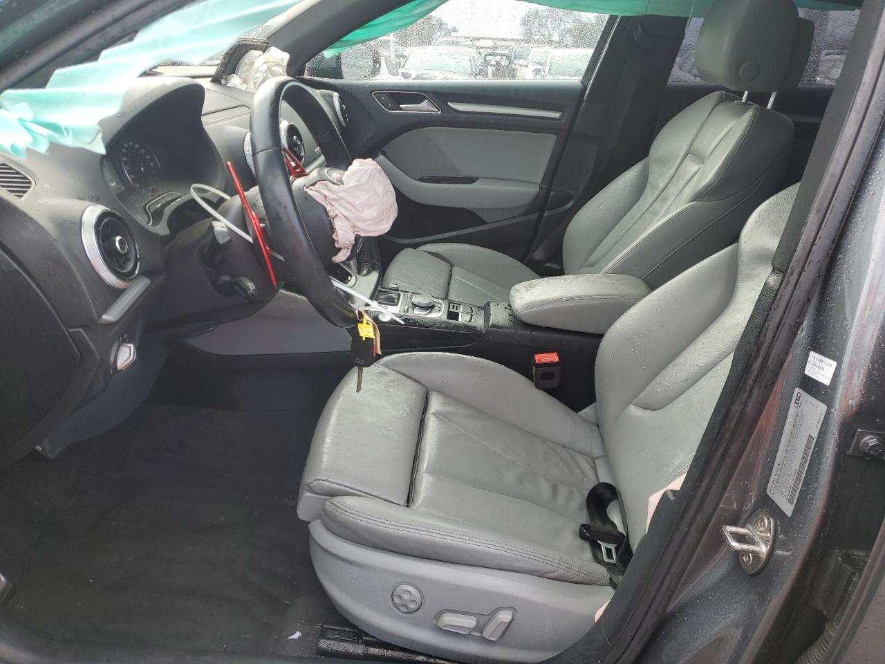 2018 Audi A3 VIN WAUB8GFF3J1015056 Copart auction photo, undercarriage damage thumbnail 7