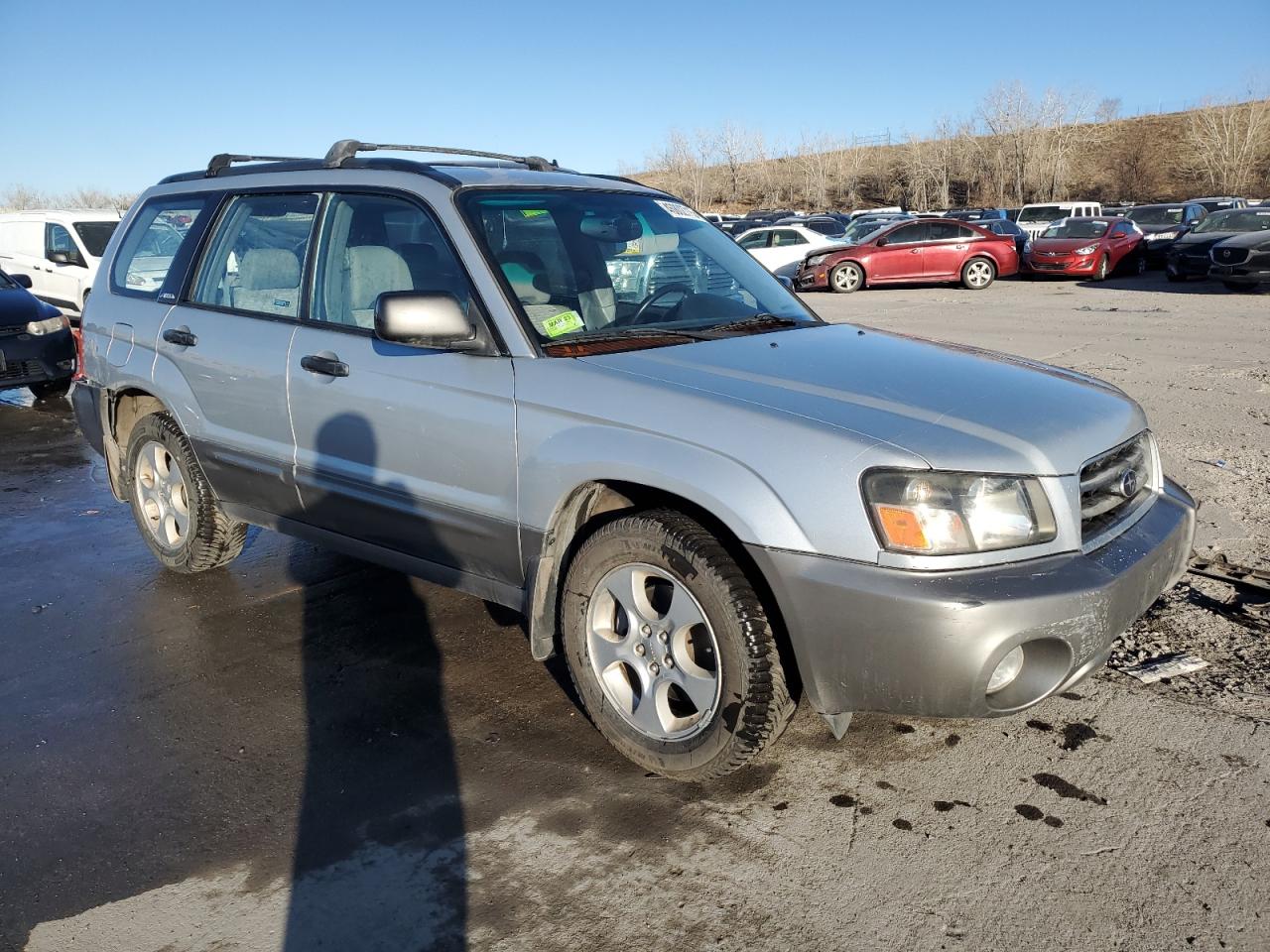 2003 Subaru Forester VIN JF1SG65643H756012 Copart auction photo, rear end damage thumbnail 4