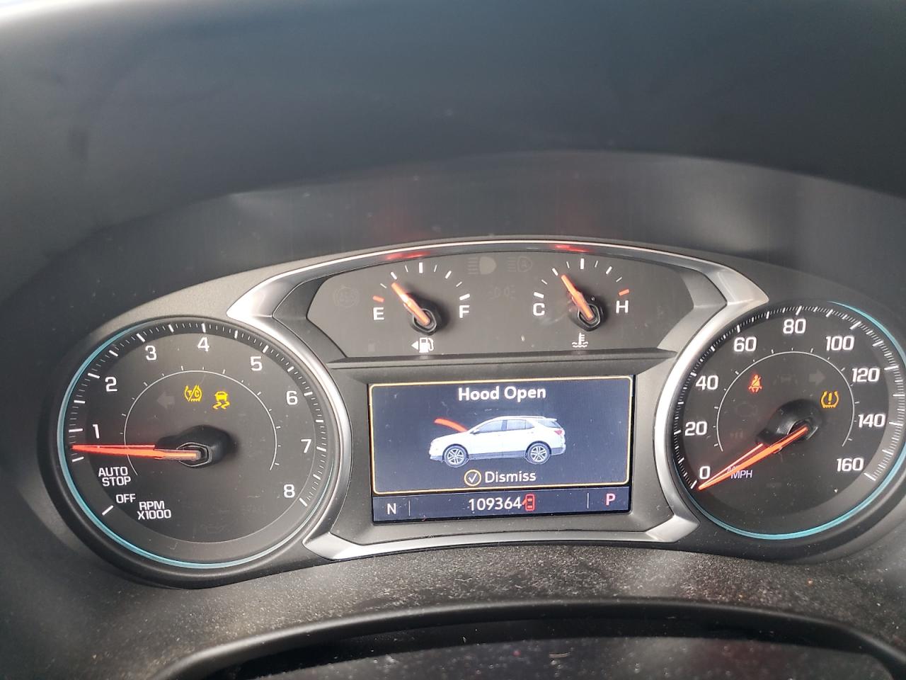 2019 Chevrolet Equinox VIN 2GNAXUEVXK6270379 Copart auction photo, front end / minor dent/scratches damage thumbnail 9
