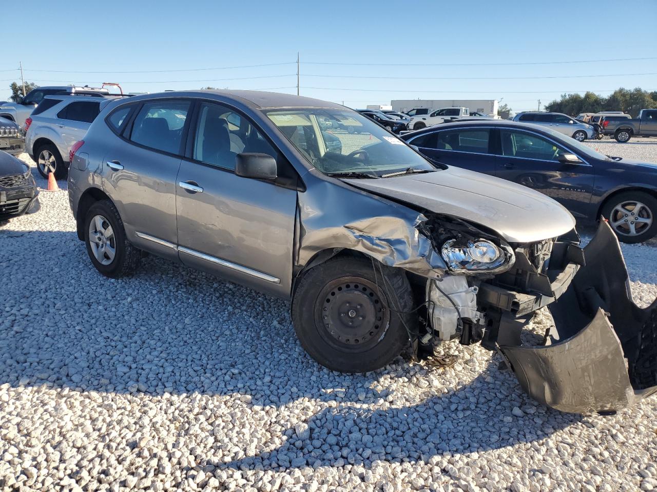 2011 Nissan Rogue VIN JN8AS5MT8BW577797 Copart auction photo, all over damage thumbnail 4