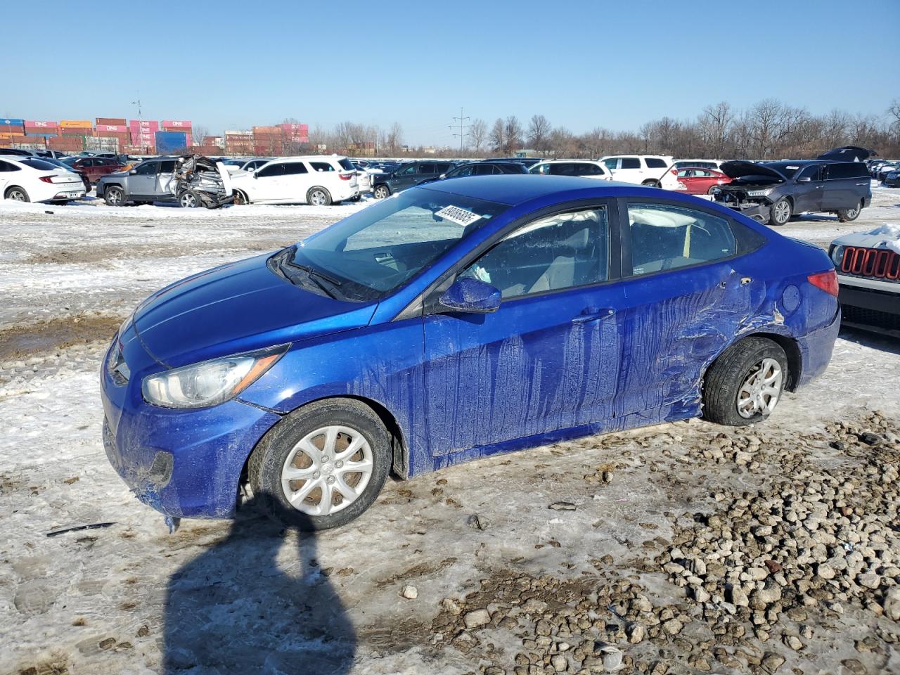 2013 Hyundai Accent VIN KMHCT4AE8DU553818
