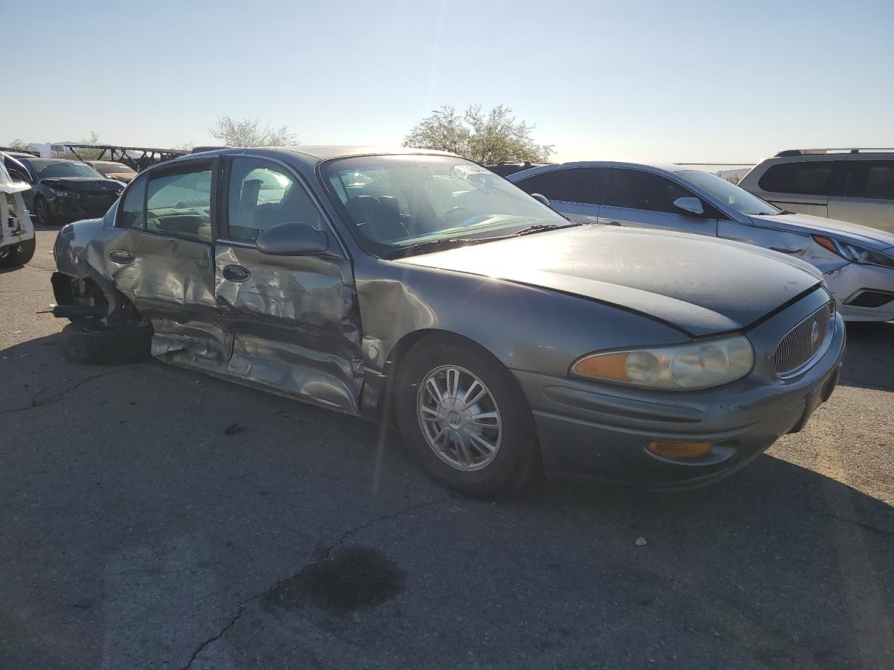 2005 Buick LeSabre VIN 1G4HP52K75U120562 Copart auction photo, side damage thumbnail 4