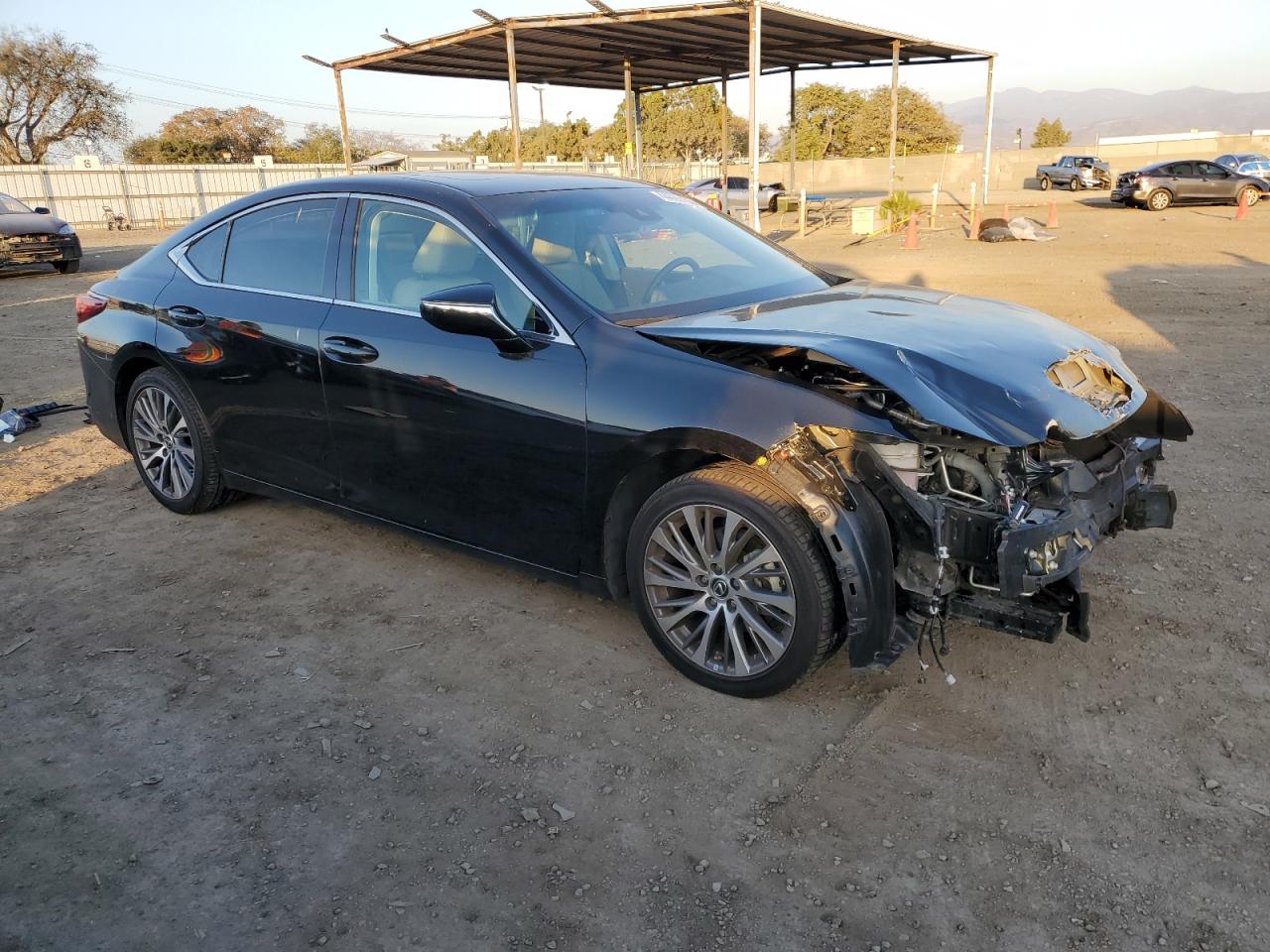 2020 Lexus ES VIN 58ADZ1B17LU080949 Copart auction photo, front end damage thumbnail 4