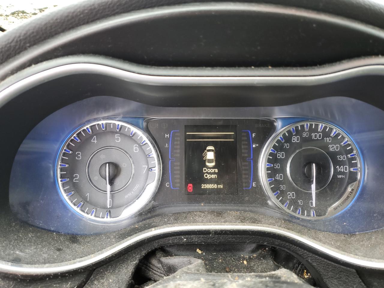 2015 Chrysler 200 VIN 1C3CCCAB4FN701842 Copart auction photo, side damage thumbnail 9