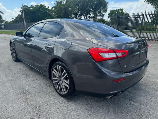 2017 Maserati Ghibli VIN ZAM57RSA2H1221533 Copart auction photo, front end damage thumbnail 2