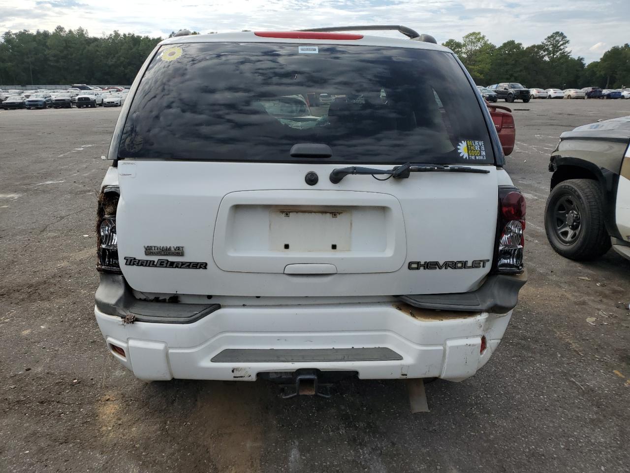 2002 Chevrolet TrailBlazer VIN 1GNDS13S222416984 Copart auction photo, rollover damage thumbnail 6