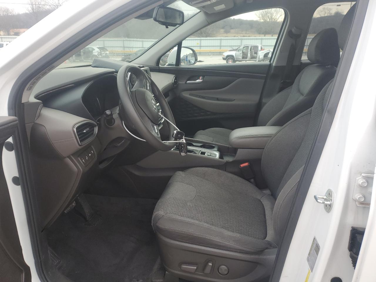 2020 Hyundai Santa Fe VIN 5NMS33AD9LH246973 Copart auction photo, side damage thumbnail 7