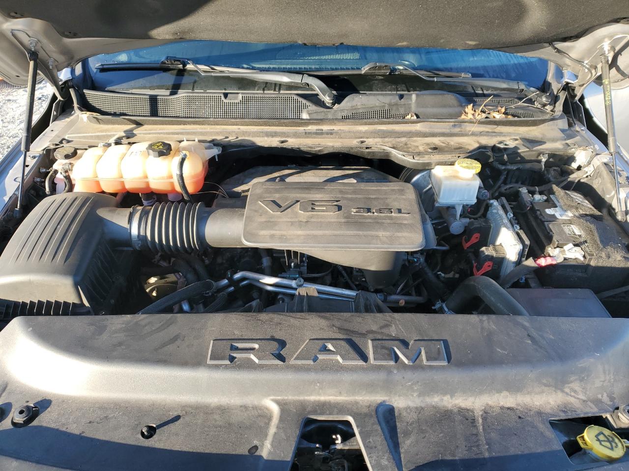 2021 RAM 1500 VIN 1C6RRFBG0MN738696 Copart auction photo, front end / rear end damage thumbnail 11