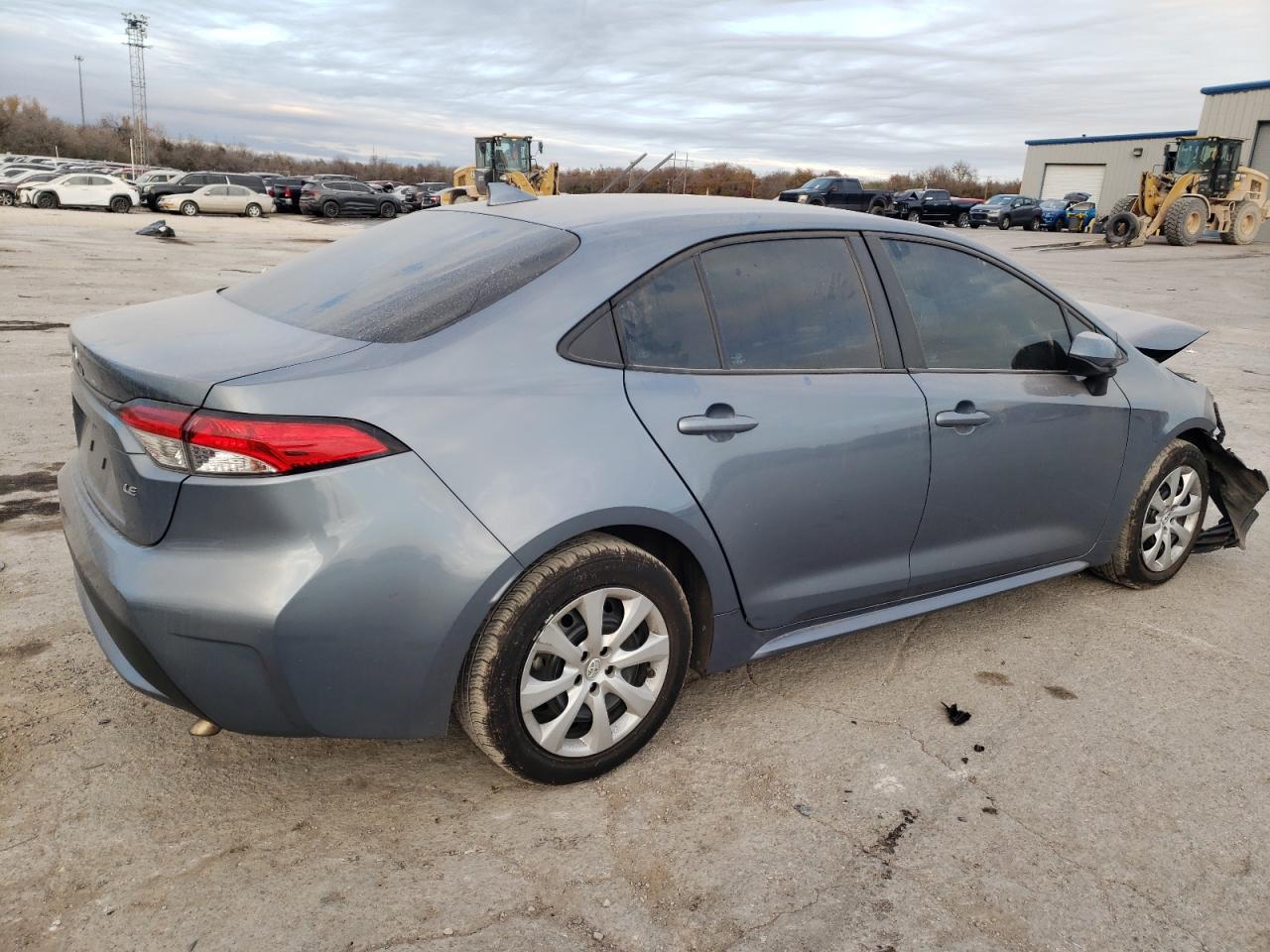 2021 Toyota Corolla VIN 5YFEPMAE4MP185393 Copart auction photo, front end damage thumbnail 3