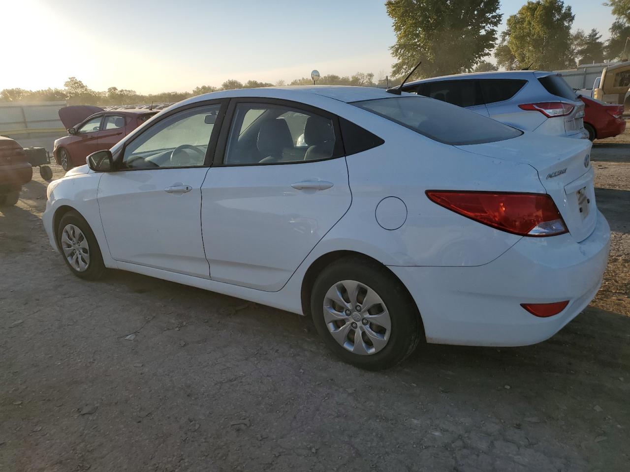 2017 Hyundai Accent VIN KMHCT4AE2HU305876 Copart auction photo, minor dent/scratches damage thumbnail 2