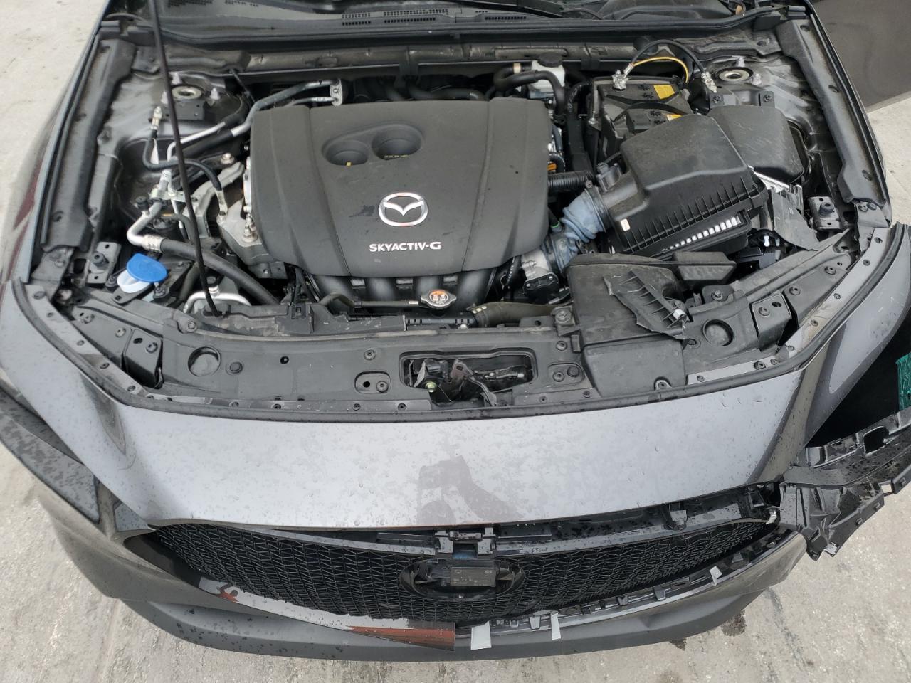 2022 Mazda 3 VIN JM1BPBML1N1520276 Copart auction photo, front end / side damage thumbnail 11