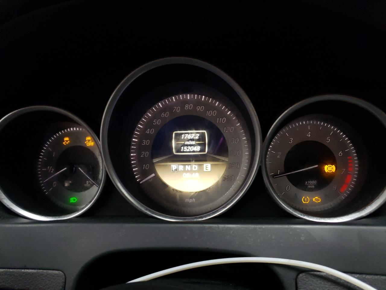 2012 Mercedes-Benz C-klasse VIN WDDGF8BB9CR204263 Copart auction photo, front end damage thumbnail 9
