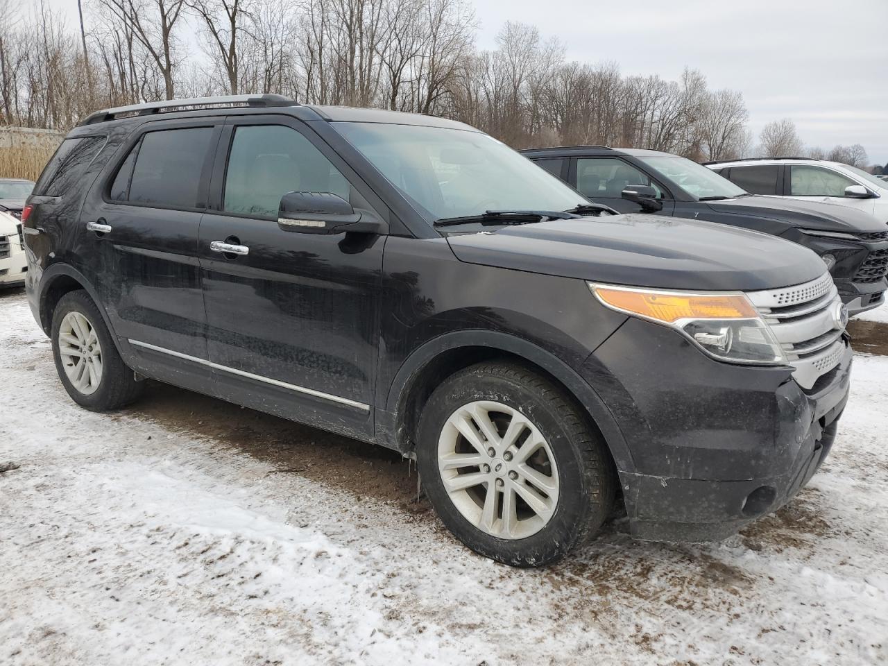 2013 Ford Explorer VIN 1FM5K7D80DGB04991 Copart auction photo, front end / rear end damage thumbnail 4