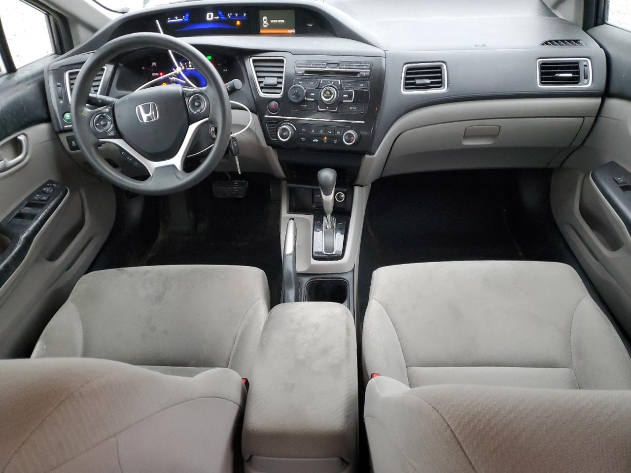 2013 Honda Civic VIN 19XFB2F54DE009753 Copart auction photo, front end damage thumbnail 8