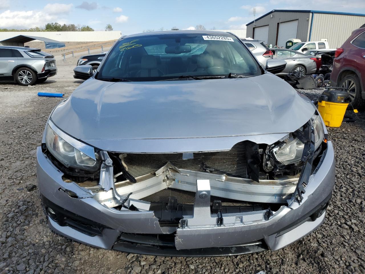 2017 Honda Civic VIN 2HGFC3B78HH354712 Copart auction photo, front end damage thumbnail 5