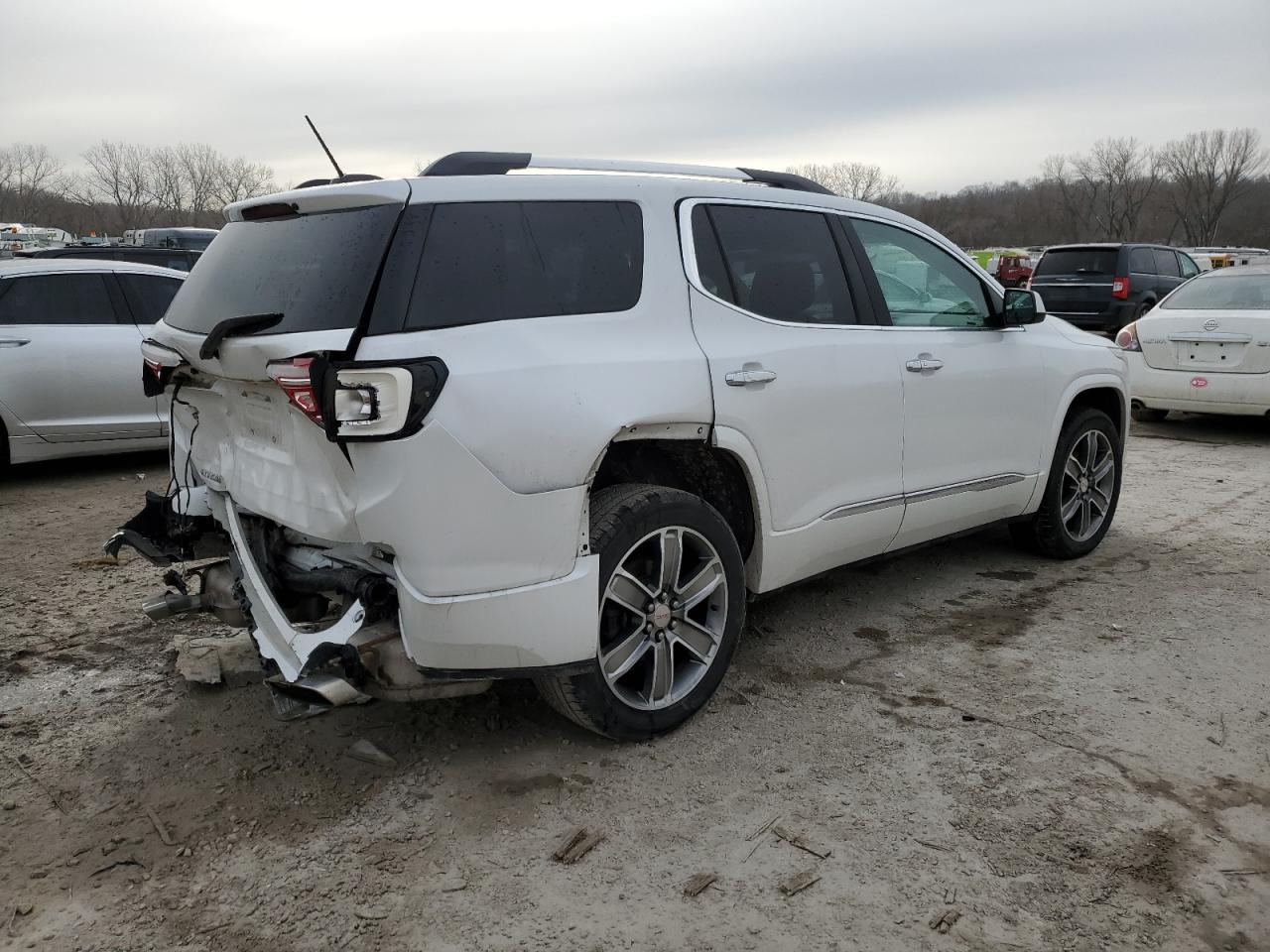 2019 GMC Acadia VIN 1GKKNPLS3KZ195322 Copart auction photo, rear end damage thumbnail 3