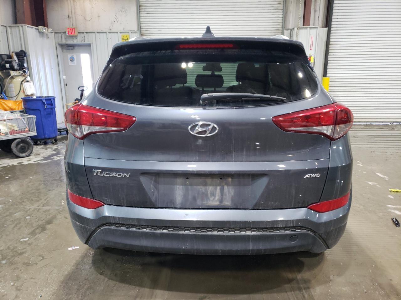 2018 Hyundai Tucson VIN KM8J3CA40JU671107 Copart auction photo, front end / minor dent/scratches damage thumbnail 6