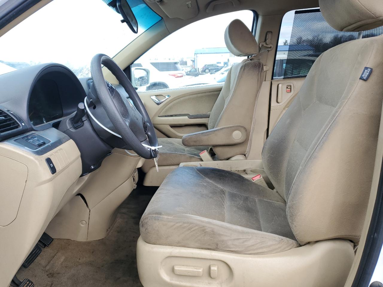 2010 Honda Odyssey VIN 5FNRL3H46AB023518 Copart auction photo, mechanical damage thumbnail 7