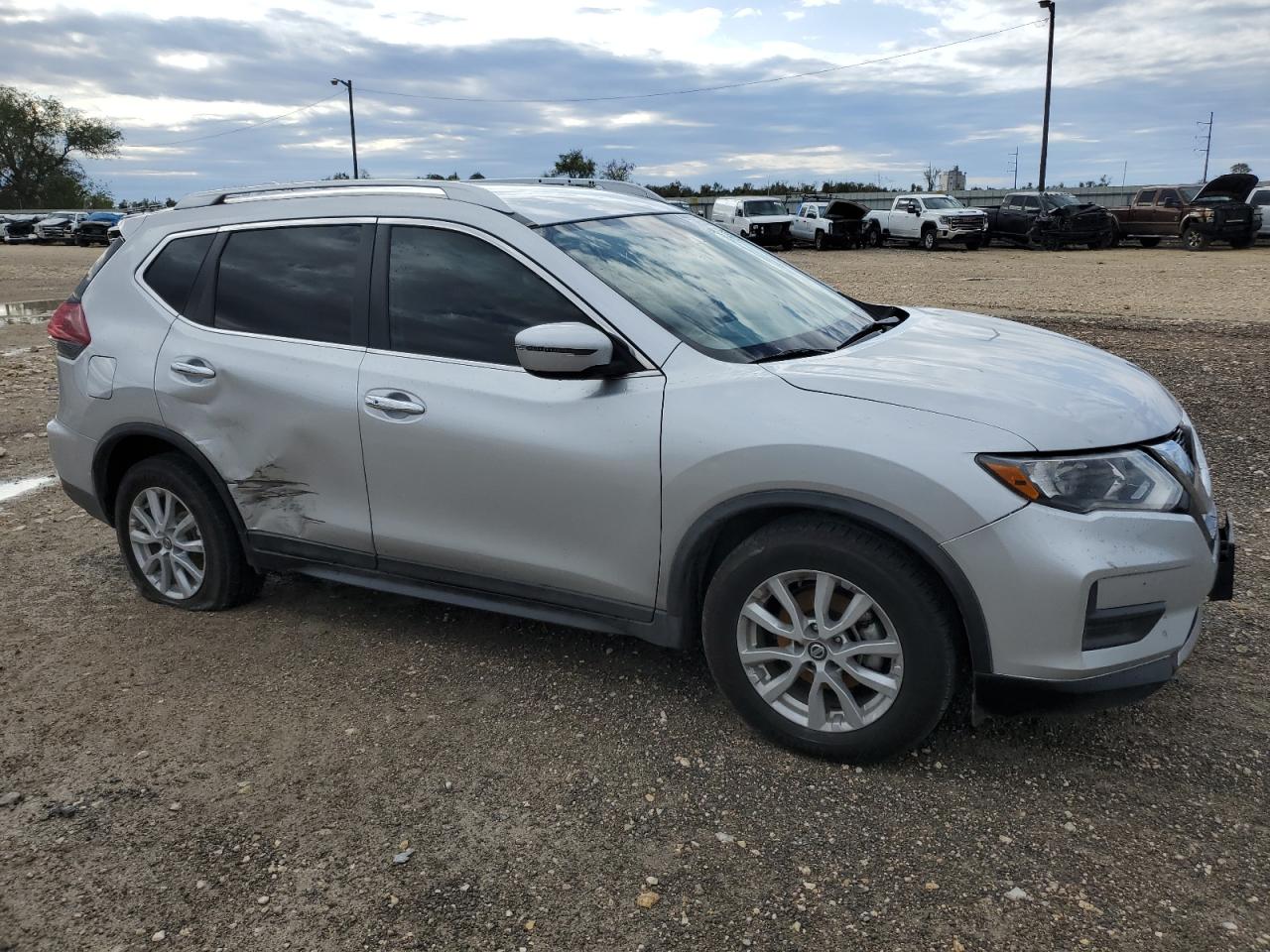 2019 Nissan Rogue VIN KNMAT2MT3KP543221 Copart auction photo, side damage thumbnail 4