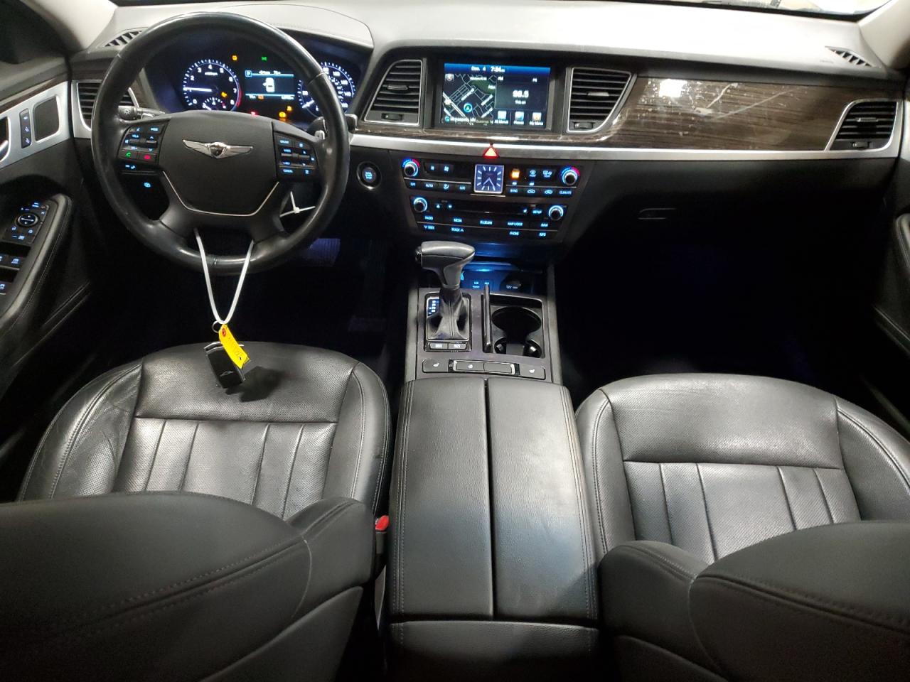 2018 Genesis G80 VIN KMHGN4JE5JU261986 Copart auction photo, front end damage thumbnail 8