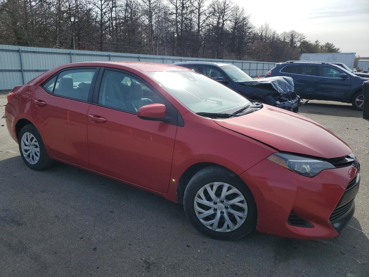 2017 Toyota Corolla VIN 2T1BURHE9HC921135 Copart auction photo, rear end damage thumbnail 4