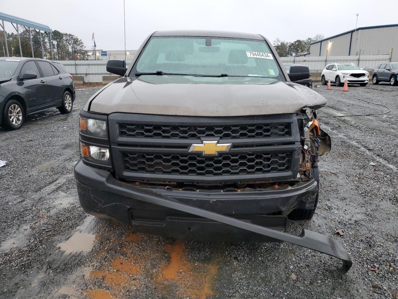 2014 Chevrolet Silverado VIN 1GCNCPEH4EZ355342 Copart auction photo, front end damage thumbnail 5