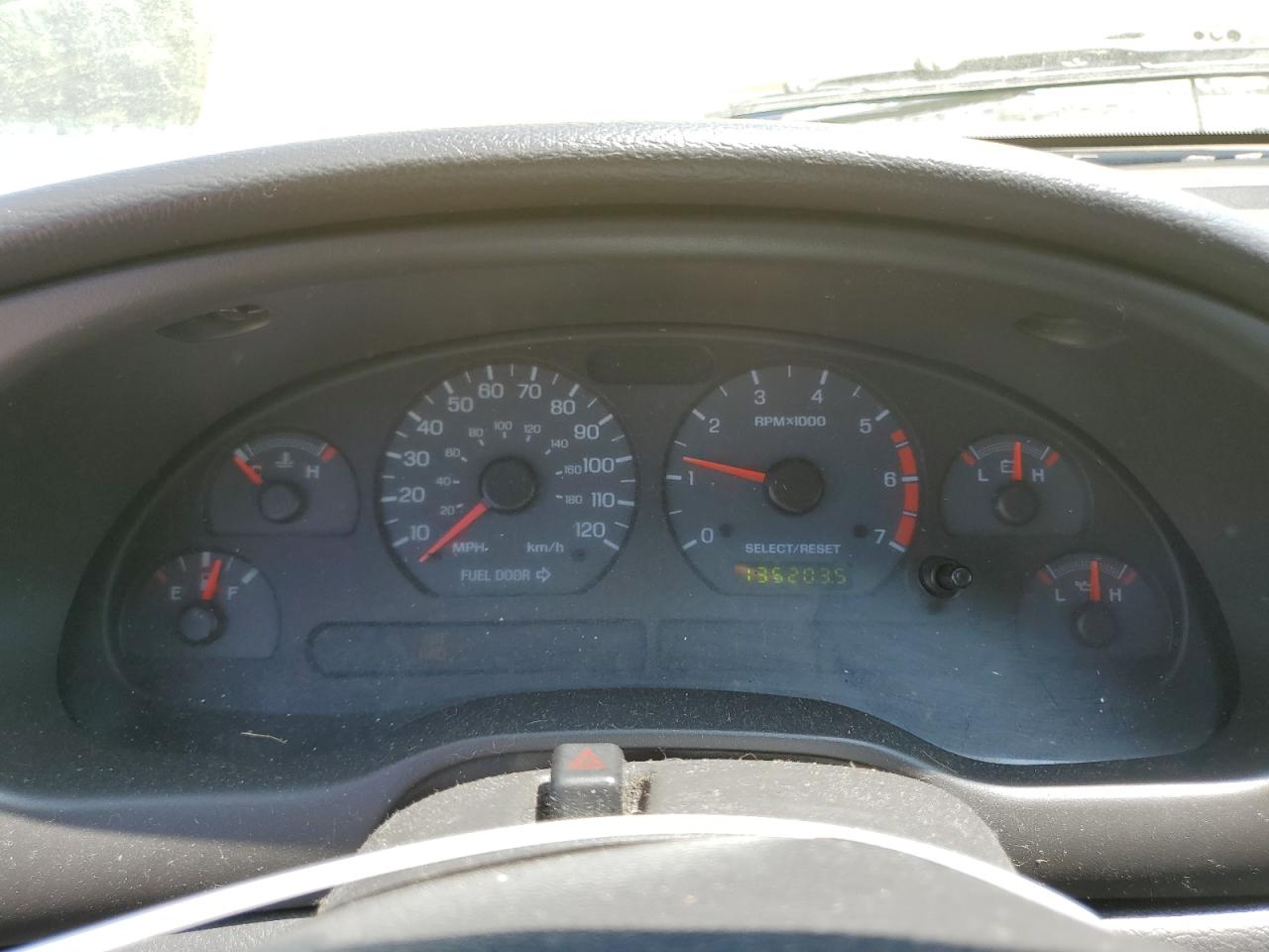 2003 Ford Mustang VIN 1FAFP44433F329132 Copart auction photo, front end damage thumbnail 9