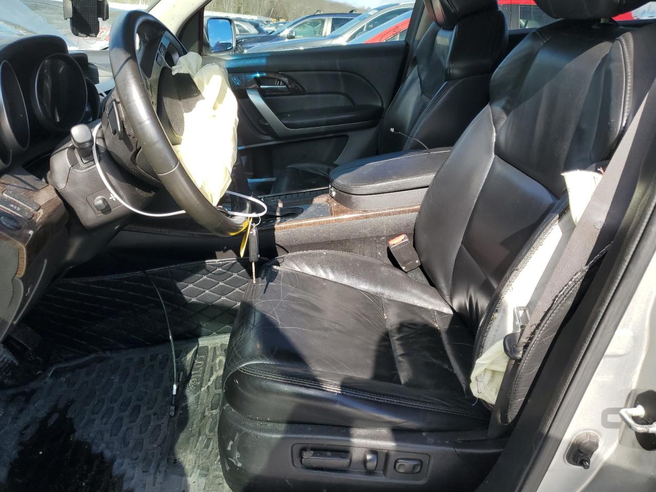 2012 Acura MDX VIN 2HNYD2H24CH511620 Copart auction photo, front end / undercarriage damage thumbnail 7