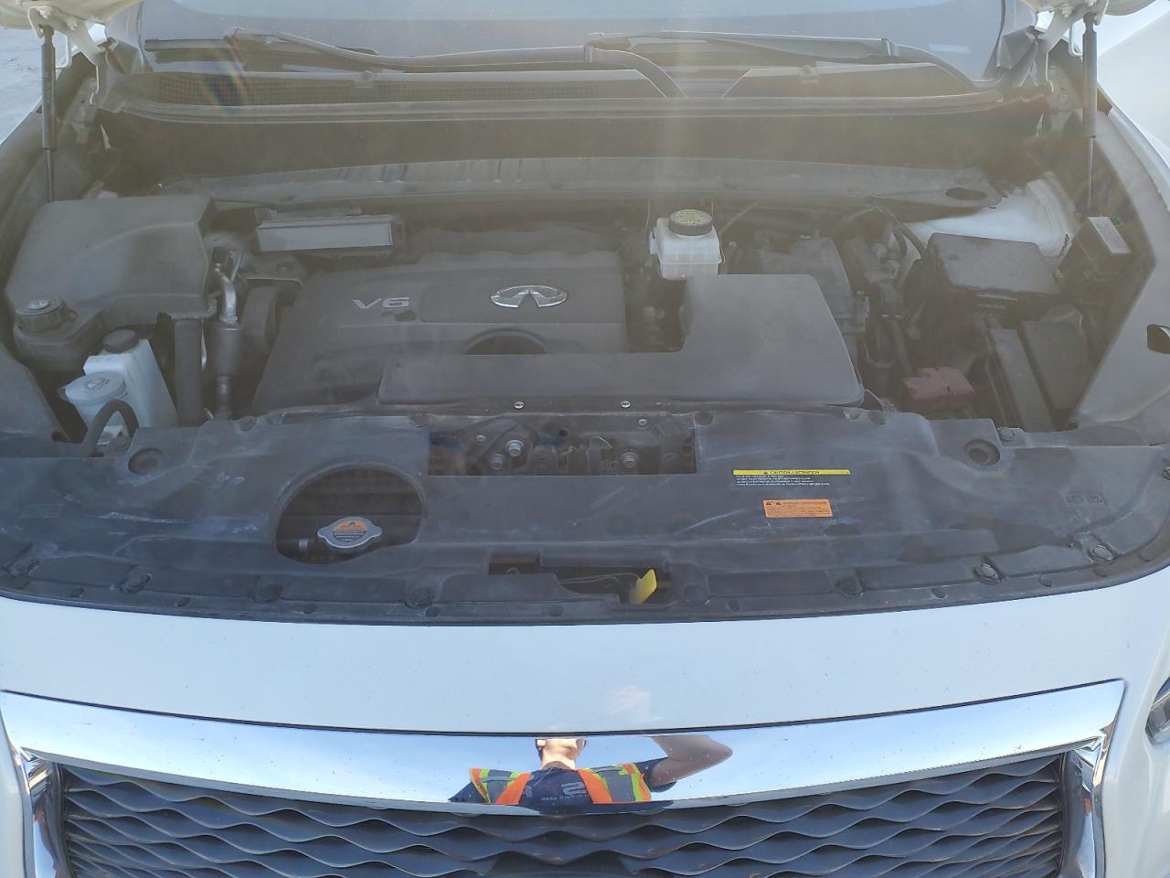 2017 Infiniti QX60 VIN 5N1DL0MM8HC555659 Copart auction photo, rear end damage thumbnail 13