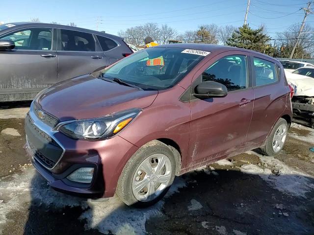 2020 Chevrolet Spark VIN KL8CB6SAXLC474873 Copart auction photo, front end / side damage thumbnail 12