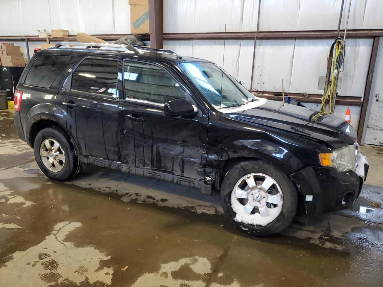 2012 Ford Escape VIN 1FMCU9EG4CKA17996 Copart auction photo, side / undercarriage damage thumbnail 4