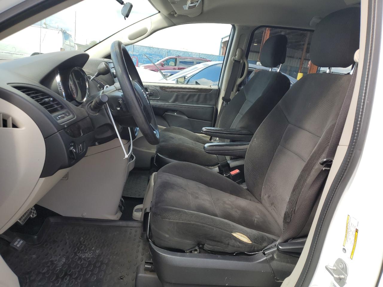 2016 Dodge Caravan VIN 2C4RDGBG8GR342648 Copart auction photo, side damage thumbnail 7