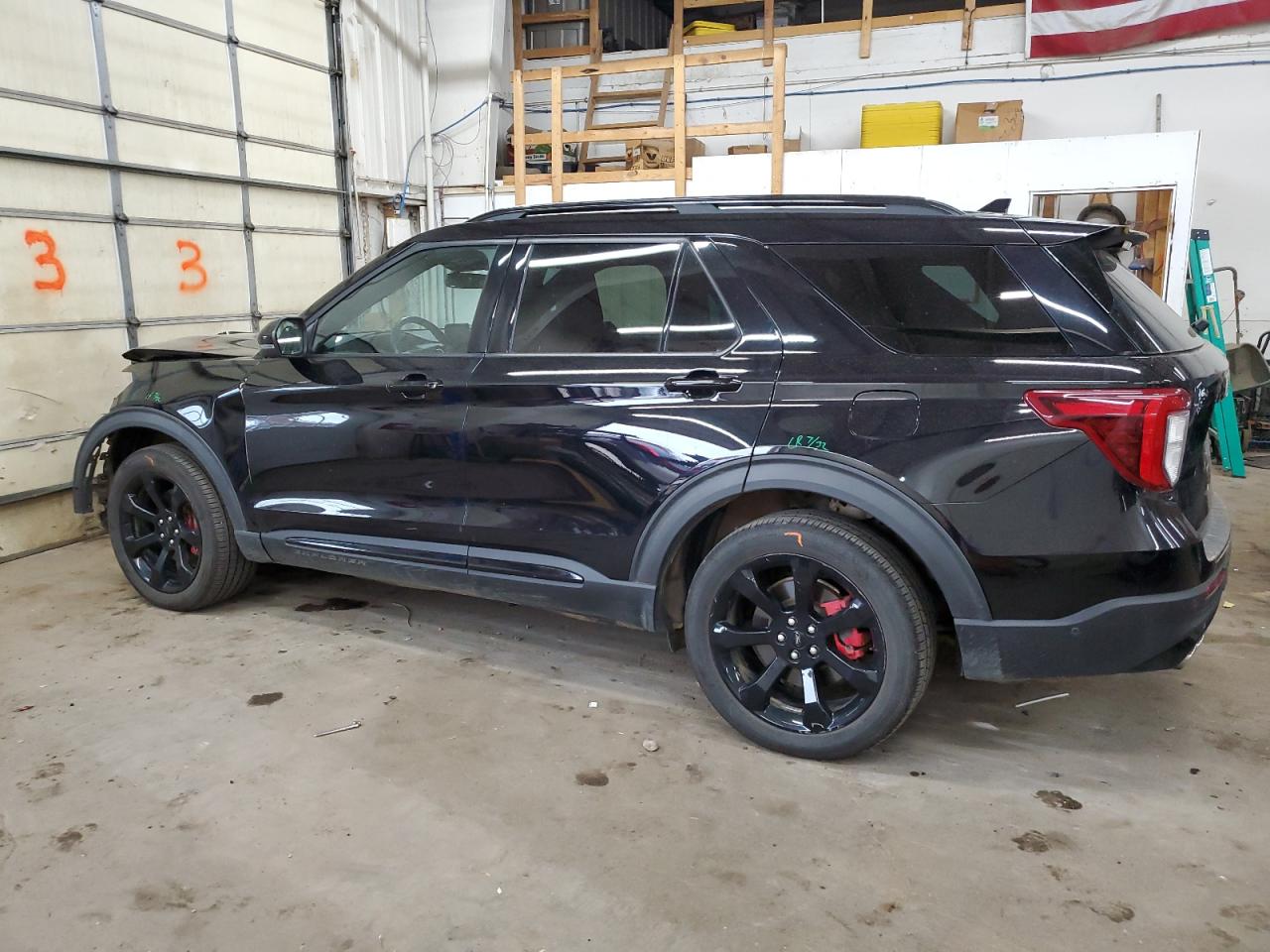 2020 Ford Explorer VIN 1FM5K8GC1LGA06332 Copart auction photo, front end damage thumbnail 2