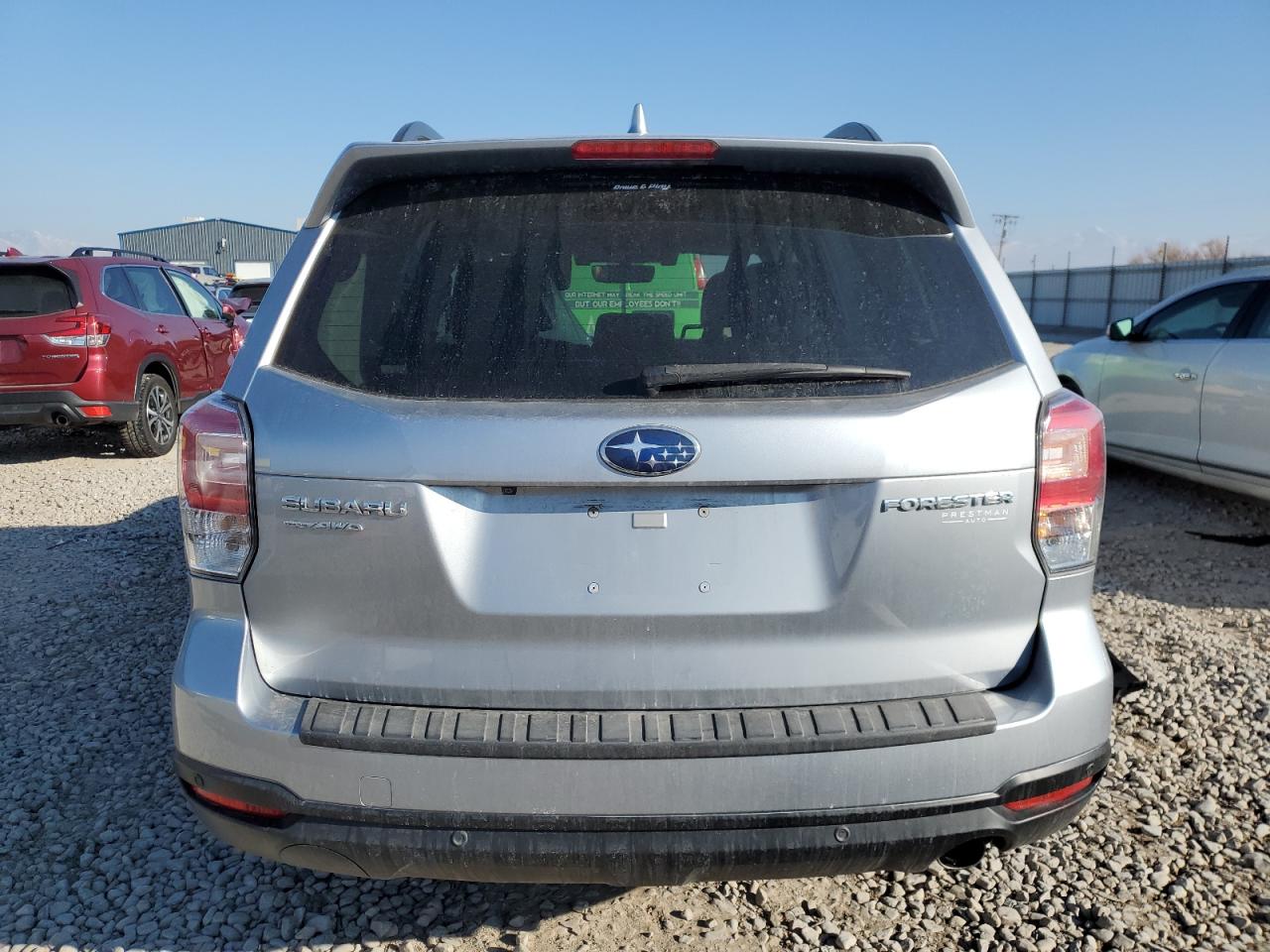 2018 Subaru Forester VIN JF2SJARC3JH477261 Copart auction photo, front end damage thumbnail 6