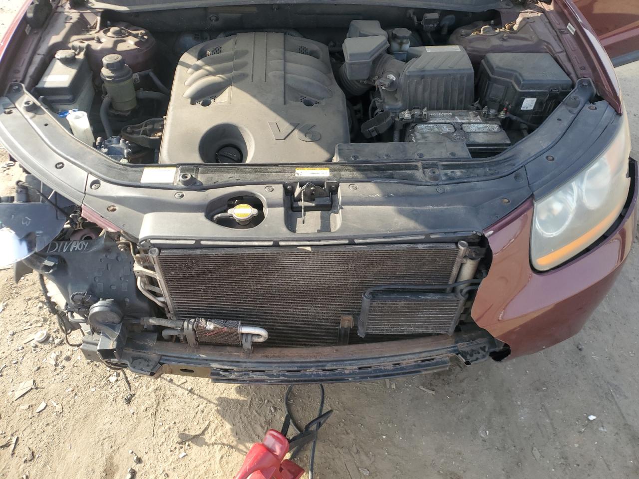 2009 Hyundai Santa Fe VIN 5NMSH13E19H250505 Copart auction photo, front end / minor dent/scratches damage thumbnail 12
