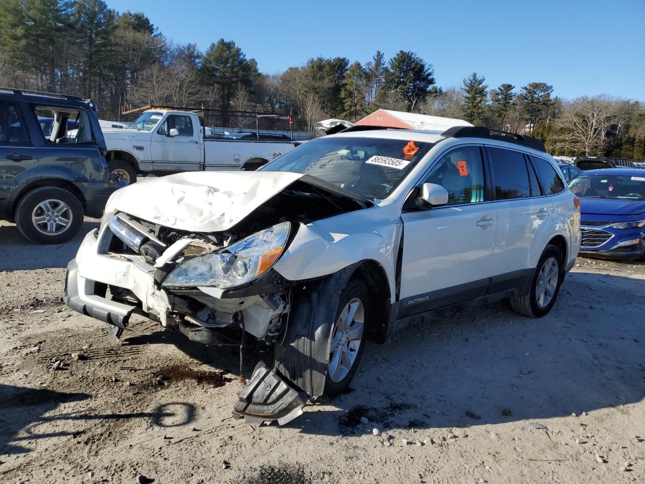2014 Subaru Outback VIN 4S4BRCDC2E3206555