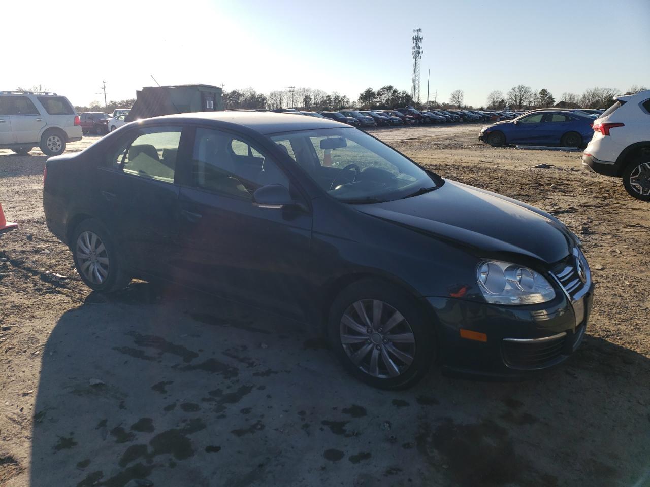 2009 Volkswagen Jetta VIN 3VWJM71KX9M014867 Copart auction photo, front end / minor dent/scratches damage thumbnail 4