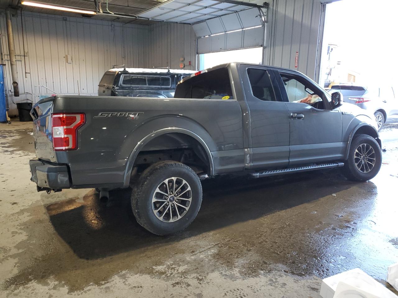 2018 Ford F-150 VIN 1FTEX1EPXJKF97175 Copart auction photo, front end / side damage thumbnail 3