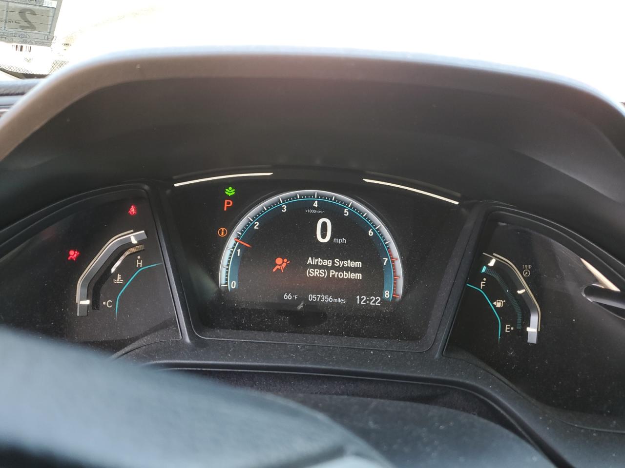 2020 Honda Civic VIN 2HGFC2F6XLH533130 Copart auction photo, side / minor dent/scratches damage thumbnail 9