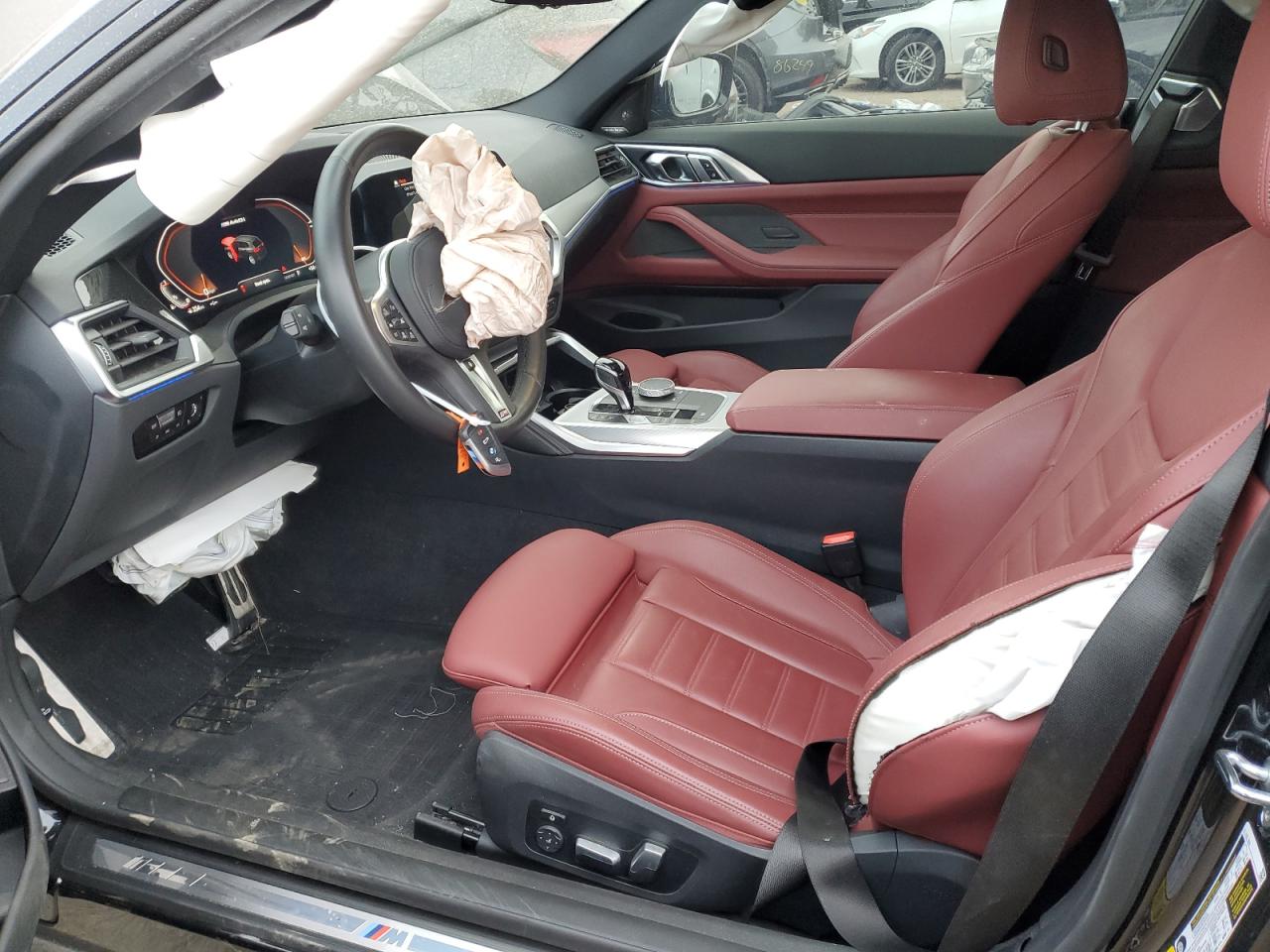 2023 BMW M4 VIN WBA13AR09PCM73339 Copart auction photo, all over damage thumbnail 7