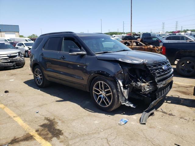 2016 Ford Explorer VIN 1FM5K8GT6GGB49086 Copart auction photo, front end damage thumbnail 4
