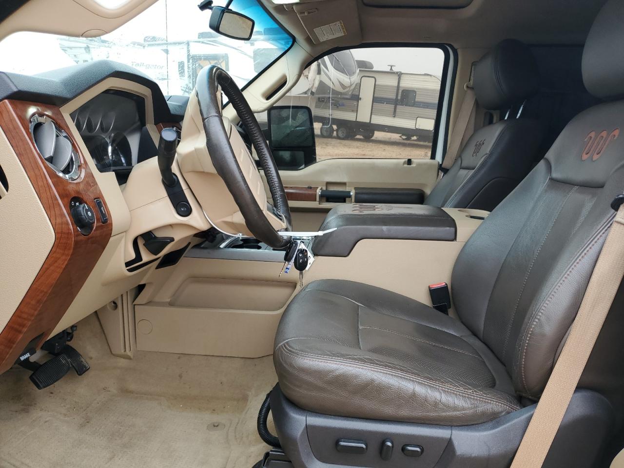 2015 Ford F250 VIN 1FT7W2BT1FED52452 Copart auction photo, front end / undercarriage damage thumbnail 7