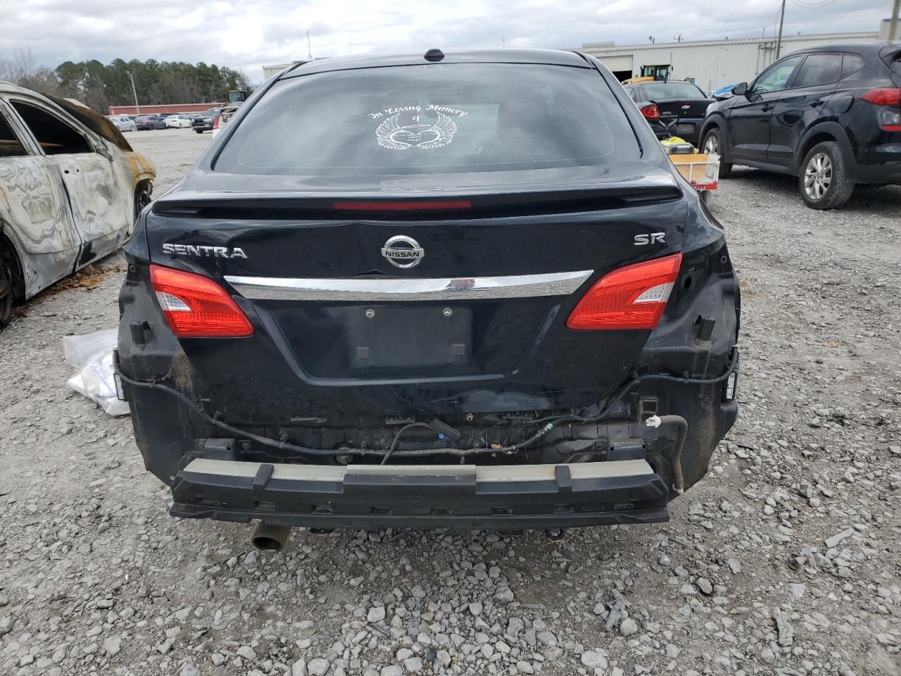 2016 Nissan Sentra VIN 3N1AB7AP5GY229389 Copart auction photo, rear end / mechanical damage thumbnail 6
