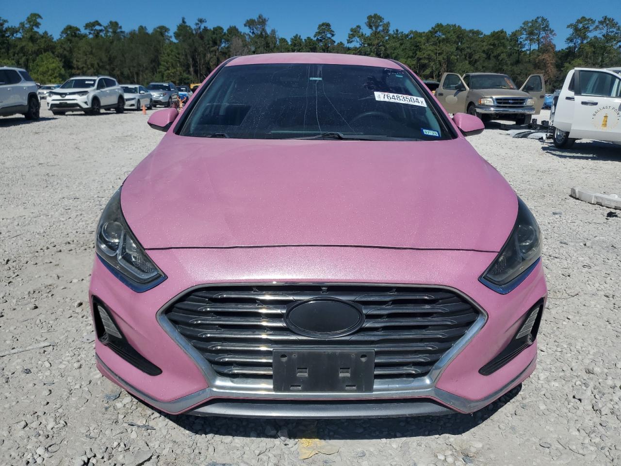2018 Hyundai Sonata VIN 5NPE24AF7JH665007 Copart auction photo, rear end damage thumbnail 5